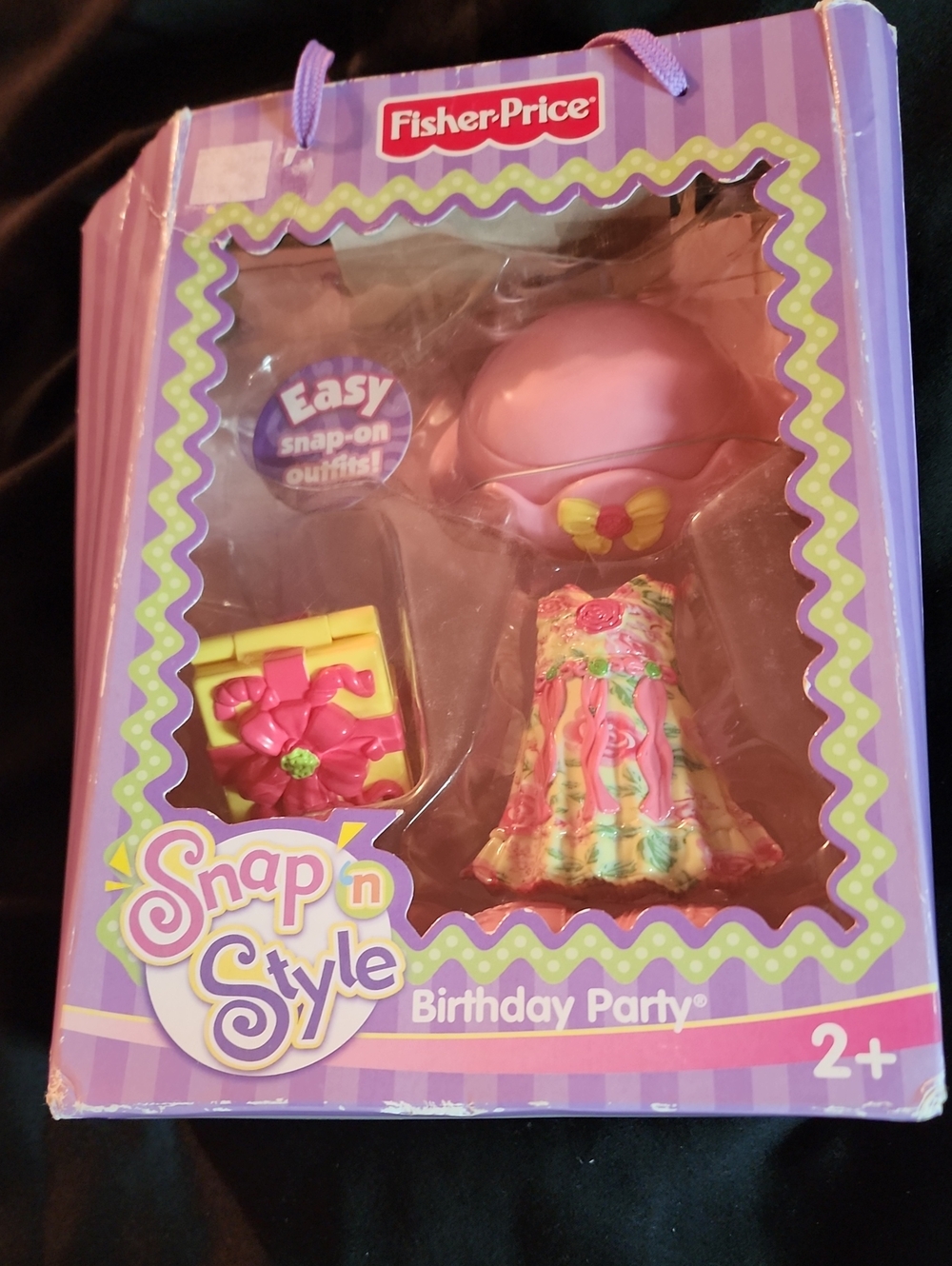 Fisher-Price Snap 'n Style Birthday Party Outfit - Purple & Pink